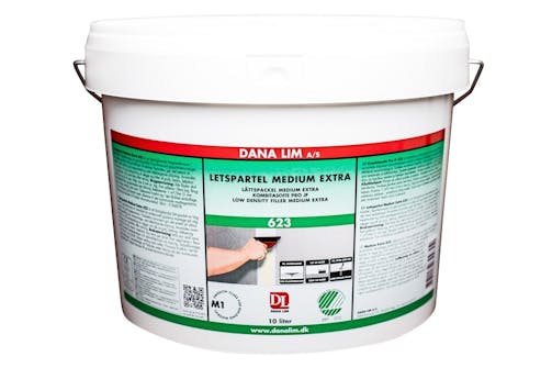 Olika sorters väggspackel: Medium extra väggspackel Olika sorters väggspackel: Medium extra väggspackel